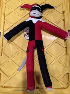 Personalizado DC Comics Harley Quinn Calcetín Mono Figura Peluche Animal Batman Foto 1 de 3