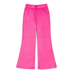 Wonder Nation Girls Velour Flare Pants Tropical Blossom Size L (10-12) - Picture 1 of 7