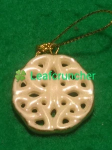 Lenox Luck Of The Irish Miniatur Baumschmuck keltischer Knoten St. Patricks Day  - Bild 1 von 4