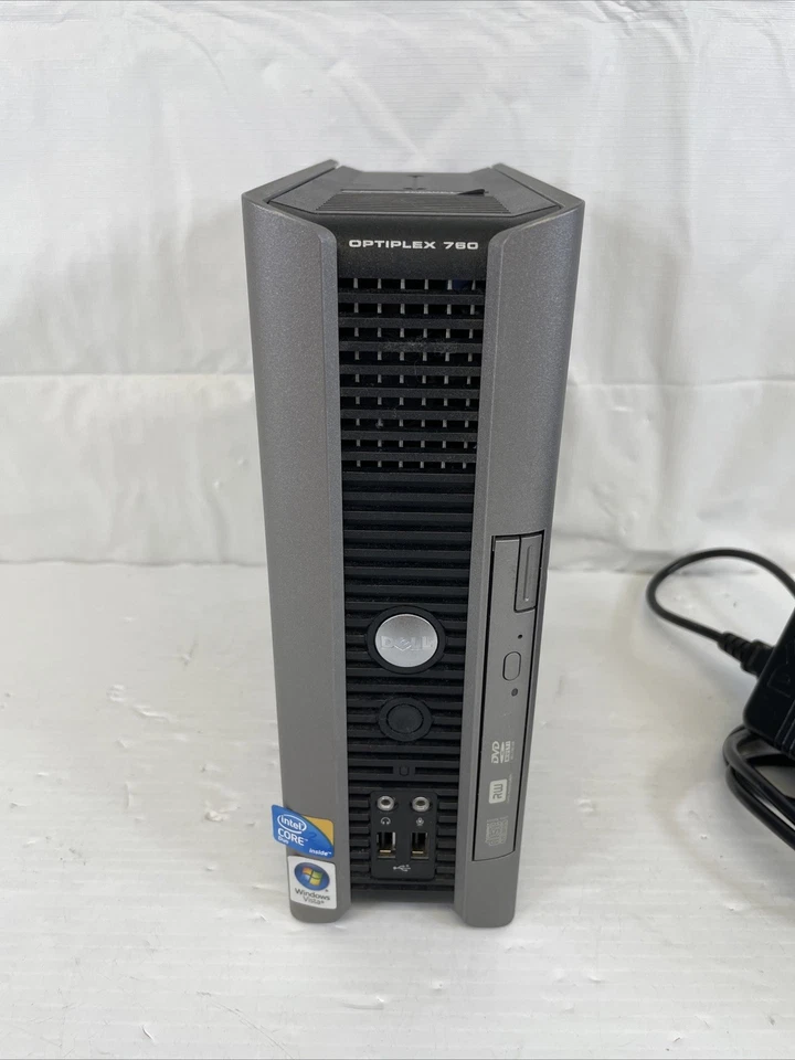 Dell OptiPlex 760 Desktop Intel Core 2 Duo E8600 3.33GHz 4GB RAM 250GB HDD Win10 - Image 1 of 4