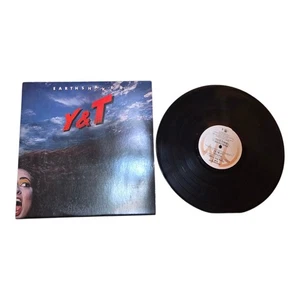 Y & T – Earthshaker Original 1981 Press Hard Rock A&M Records Vinyl LP - Imagen 1 de 2