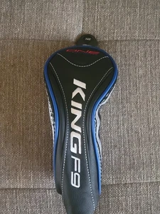Cobra Headcover King F9 One Length Hybrid Head Cover Blk/Blue/Red Top Zustand - Bild 1 von 3