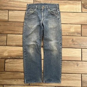 Vintage 1980s Lee Riders Jeans Denim 80s Made in USA Blue Straight Mens 31x28.5 - Picture 1 of 18