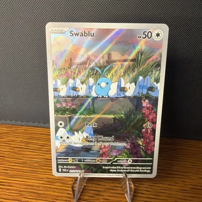 Swablu 213/182 Sv04: Paradox Rift Holo Pokémon - Image 1 of 3