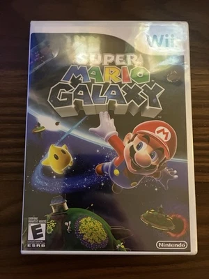 Factory Sealed SUPER MARIO GALAXY Nintendo Wii 2007 Brand New, Original Release - Image 1 of 4