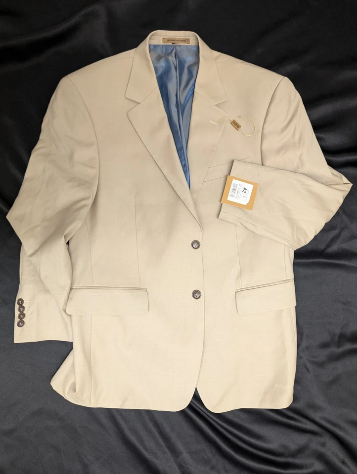 Nuevo con etiquetas Abrigo Deportivo Giorgio Cosani Lana Camel y Cachemira 42 S Foto 1 de 4