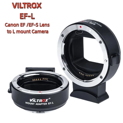 Adaptador de montaje de lente de enfoque automático VILTROX EF-L Pro para lente Canon EF/EF-S a montaje L Foto 1 de 4