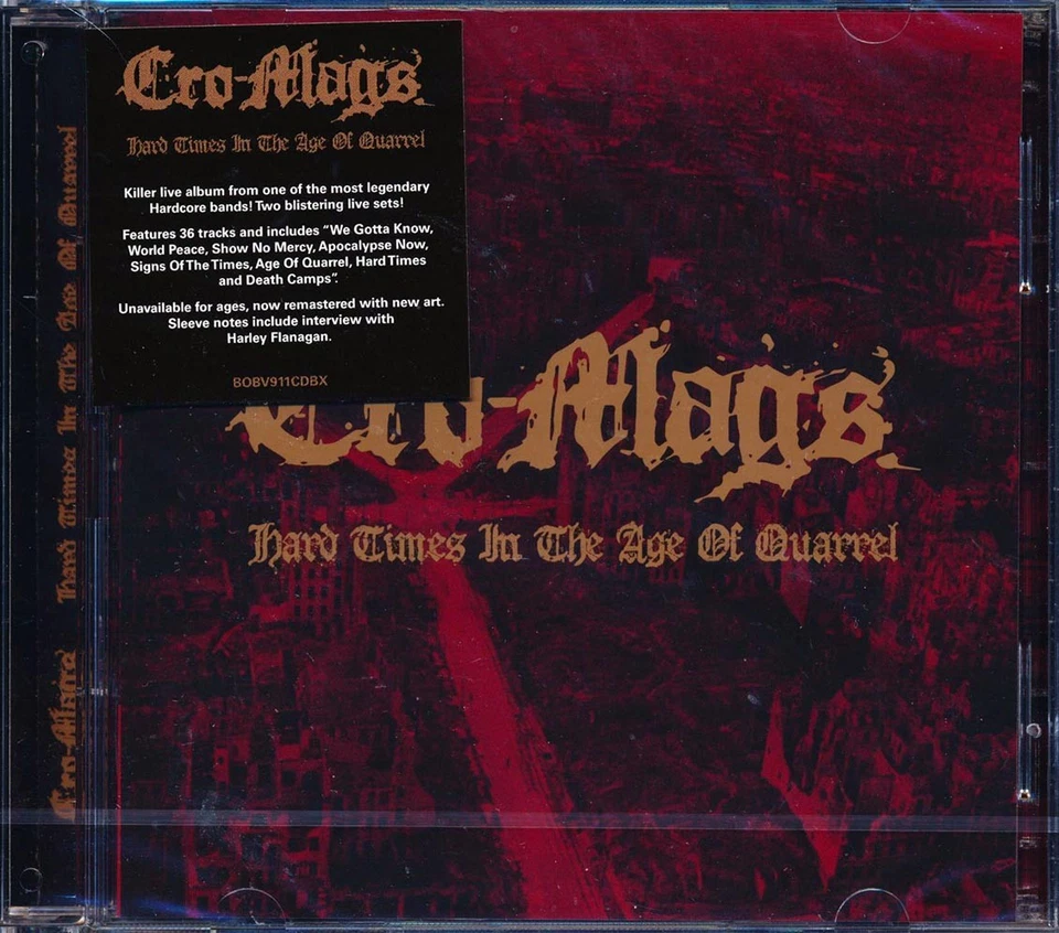 Cro-Mags - Hard Times In The Age Of Quarrel [New CD] Foto 1 de 1