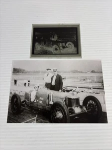 Original 1923 Race Car Driver #1 racing at Altoona Board Track in Pennsylvania - Picture 1 of 5