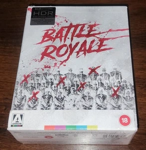 Battle Royale/Battle Royale II 4K UHD/Blu Ray Arrow Video Limited Edition Box - Picture 1 of 9