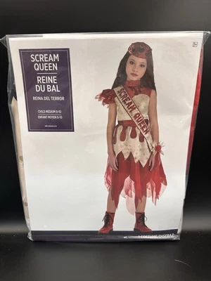Scream Queen Prom Carrie Suit Child Medium 8-10 Halloween Child Costume New - Image 1 of 4