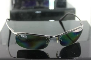 Sunglasses Ray Ban Rb3183 Grey Polarized Mirrored Vintage used - Bild 1 von 6