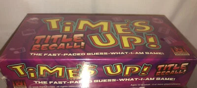 Times Up! The Guess Who I Am Game Board Game New In Sealed Package Party Game - Image 1 of 4