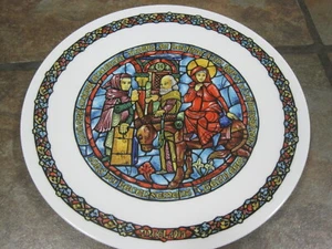 D'ARCEAU-LIMOGES ~ NOEL VITRAIL ~ REFUS D'HEBERGEMENT ~ (NO ROOM / INN) ~ EUC - Picture 1 of 3