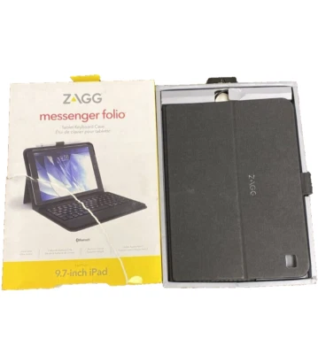 ZAGG ID8MBN-BB0 iPad Pro 9.7" Keyboard Folio Case - Black - Image 1 of 2