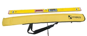 Stabila 39548 48 Inch 196 DL IP67 Digital Tech Level with Case, Yellow - Picture 1 of 9