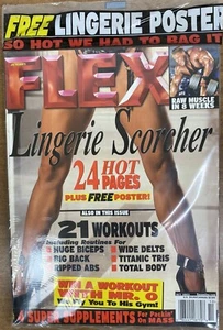 FLEX Magazine October 2003 - Lingerie Scorcher Edition - Free Poster Inside! - Picture 1 of 2