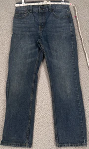 LEVI’S STRAUSS 505 Reg Youth Blue Jeans Sz 14 Regular 27 x 27 Dark wash - Picture 1 of 14