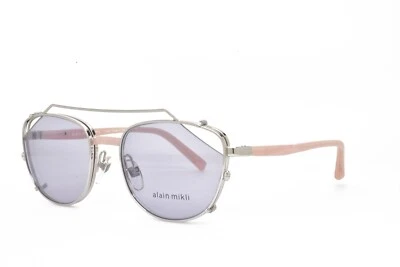GAFAS DE SOL ALAIN MIKLI CON CLIP GAFAS PLATA ROSA 52-18-140 2024 003 Foto 1 de 4