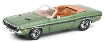 GREENLIGHT - DODGE Challenger R/T cabriolet aperta 1970 verde metallizzato - ... - Immagine 1 di 4