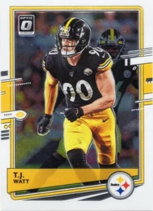 T.J. Watt 2020 Panini Donruss Optic BASE #85 STEELERS - Picture 1 of 2