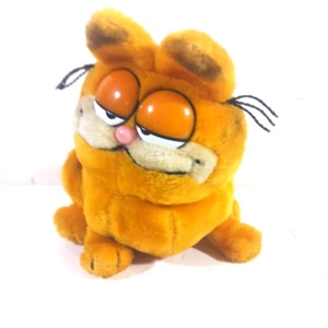 Vintage sitzender Garfield die Katze Plüsch Dakin 8,75 Zoll Orange Tabby #2 - Bild 1 von 6