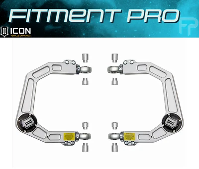Kit de junta Delta brazo de control superior ICON Billet para 07+ FJ/03+ 4Runner/03+Lexus GX Foto 1 de 4