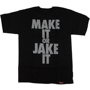 New Blind Make It or Jake It Black/Grey S/S Men's T-Shirt  - Picture 1 of 1