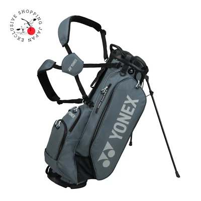 Yonex Carry Stand Bag 9.5in 5way Divider Lightweight 2.6kg Dark Gray/Dark Gray - Image 1 of 4