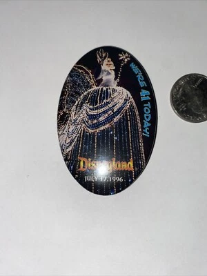 Disney We're 41 Today Disneyland 1996 Main Street Electrical Parade Button - Image 1 of 2