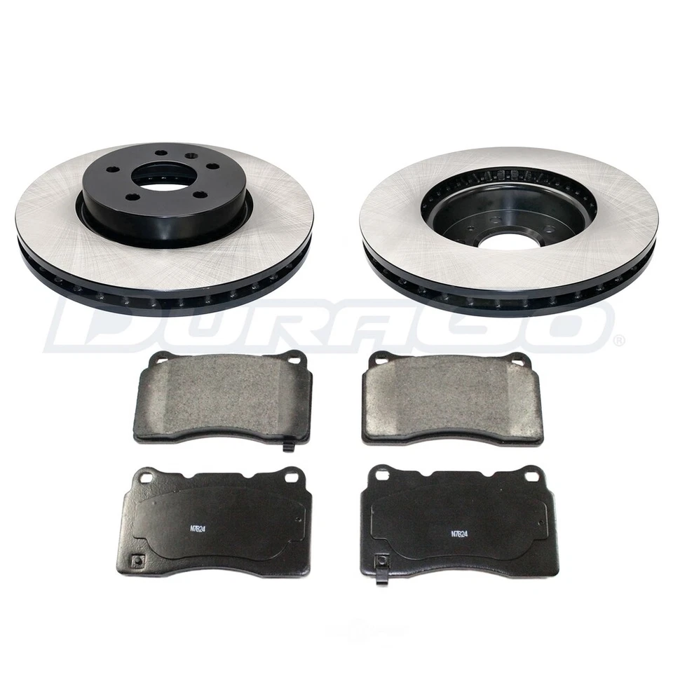 盘式制动器套件 DuraGo BK9161512 适合 2013 凯迪拉克 ATS — 第 1/1 张图片