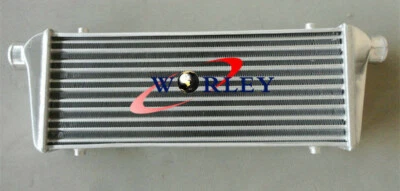 FMIC TURBO ALUMINUM INTERCOOLER Tube and Fin 550 x 230 x 50mm 2.25" INLET/OUTLET - image 1 of 4