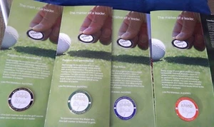 (4) Phil Mickelson , Four different Ball Markers new (KPMG) - Picture 1 of 7