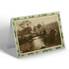 CHRISTMAS CARD Vintage Devon - The East Dart At Postbridge