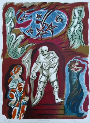 ANDRE MASSON NY Metropolitan Opera LITOGRAFÍA ORIGINAL 1978 DON GIOVANNI 63/250 Foto 1 de 3