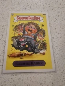 2022 Topps Garbage Pail Kids Book Worms Gross Adaptations Horrified Harry 21a - Picture 1 of 2