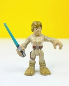 Star Wars LUKE SKYWALKER 2.5" Figure Playskool 2011 - Black Sidearm - Picture 1 of 6