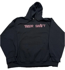 Taylor Swift 1989 World Tour Hoodie Sweatshirt Pullover Size XL Black Concert - Picture 1 of 10