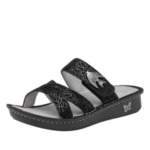 Alegria Victoriah Something Is fischige Damen-Leder-Pantolette Sandale 8–8,5 M US - Bild 1 von 5