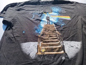 Liquid Blue Shirt Herren XL schwarz pink Floyd Dark Side of The Moon Album Konzert - Bild 1 von 5