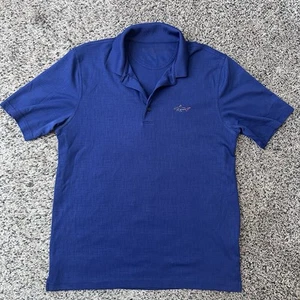 Greg Norman Polo Shirt Navy Blue Golf Activewear Possibly Size M? - Picture 1 of 9