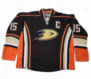 Ryan Getzlaf Anaheim Ducks Trikot CCM Reebok Herren Gr. 52 schwarz NHL Hockey #15 - Bild 1 von 10