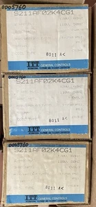 Lot of 3 NEW ITT S211AF02K4CG1 SOLENOID VALVE - Picture 1 of 11
