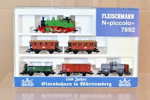 Fleischmann N 7892 Train Set T9.3 1108 Württemberg 150 Years Origin LIMITED RARE - Picture 1 of 18