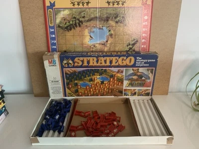 Stratego Board Game MB Games Vintage 1982 Battle Strategy - Image 1 of 3