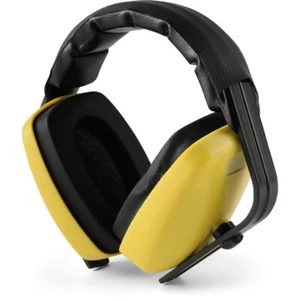 Ear Muff Defender Deluxe Comfort Noise Protection YELLOW SNR 29.3 UCI EP106 - Picture 1 of 3