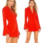 NBD revolve Como La Flor red blazer suit dress size XS date night wedding guest
