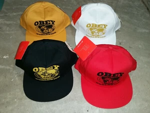 OBEY WORLDWIDE Cap Hat Flushing Snapback Adjustable Sample OSFA NWT Urban Star - Picture 1 of 21