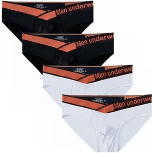 Paquete de 1,4 calzoncillos para hombre ropa interior de bikini bolsa abultada sexy transpirable bragas - Imagen 1 de 66