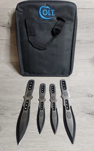 Colt Throwing Knives Set of 4 CT451 2 - 10" AND 2 - 8" - Picture 1 of 5